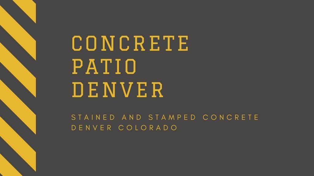 Concrete Patio Denver business image in denver, co